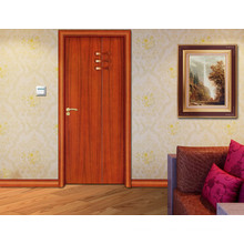 Cheapest PVC Fresh Style Design Simple Bedroom Door Designs